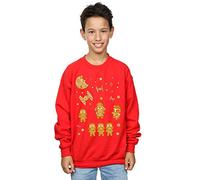 Star Wars Boys Gingerbread Empire Sweatshirt Red 9-11 Years