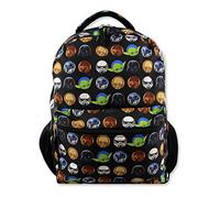 Star Wars Boy's Girl's Adult's 16 Inch School Backpack (One Size, Black)