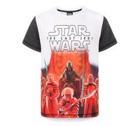 Star Wars Boy's Kids Short Sleeved T-Shirt (White) in White | Size: 7-8 Years Star Wars White 7-8 Years
