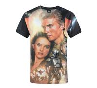 Star Wars Boy's Kids Short Sleeved T-Shirt (White) in White | Size: 9-10 Years Star Wars White 9-10 Years