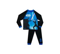 Star Wars Boy's Lightsabers Pyjamas in Blue | Size: 11-12 Years Star Wars Blue 11-12 Years