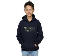 Star Wars Boy's Little Bounty Hunter Hoodie in Navy | Size: 3-4 Years Star Wars Navy 3-4 Years