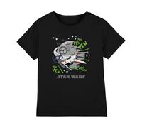 Star Wars Boy's Pew Xwing Unisex Kids T Shirt