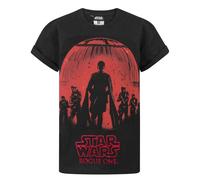 Star Wars Boy's Short Sleeved T-Shirt (Kids Black) in Black | Size: 9-10 Years Star Wars Black 9-10 Years