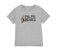 Star Wars Boy's Star Wars Jar Jar Binks Unisex Kids T Shirt T-Shirt (Pack of 1)