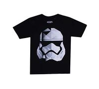 Star Wars Boys Storm Geo Trooper T-Shirt, Black (Black BLK), 9-10 Years