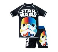 Star Wars Boy's Stormtrooper 2 Piece Swimming Costume | Size: 4-5 Years Star Wars Multicolor 4-5 Years