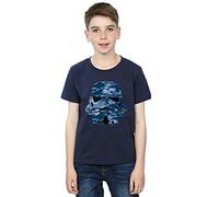 Star Wars Boys Stormtrooper Command Midnight Camo T-Shirt 7-8 Years Navy Blue