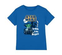 Star Wars Boy's Swipe Grogu Unisex Kids T Shirt