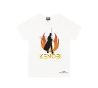 Star Wars Boys T-Shirt OBI Wan Kenobi White 13-14 Years