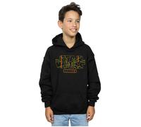 Star Wars Boy's Target Logo Hoodie in Black | Size: 7-8 Years Star Wars Black 7-8 Years