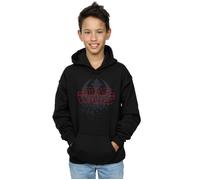 Star Wars Boy's The Last Jedi Shattered Emblem Hoodie in Black | Size: 9 Years Star Wars Black 9 Years