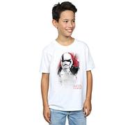 Star Wars Boys The Last Jedi Stormtrooper Brushed T-Shirt 9-11 Years White