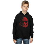 Star Wars Boys The Last Jedi Stormtrooper Red Cubist Helmet Hoodie 12-13 years Black