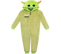 Star Wars Boys The Mandalorian Onesie Green 8-9 Years