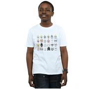Star Wars Boy's Trooper Helmets T-Shirt in White | Size: 3-4 Years Star Wars White 3-4 Years