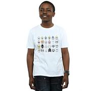 Star Wars Boys Trooper Helmets T-Shirt White 12-13 Years