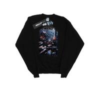 (12-13 Years, Black) Star Wars Boys Universe Battle Sweatshirt