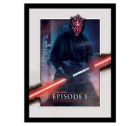 Star Wars Breakout Darth Maul Framed Poster Multi