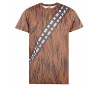 Star Wars Brown Chewbacca Short Sleeved T-Shirt Mens