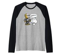 Star Wars C-3PO and R2-D2 Boop Halloween Raglan Baseball Tee