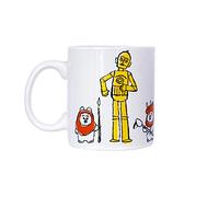 Star Wars C-3PO & Ewoks Comic Kanji 20oz Ceramic Coffee Mug