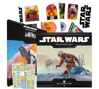 Star Wars Calendar 2025 - Deluxe 2025 Anakin Skywalker Collector's Edition Wall Calendar Bundle with Decals and Over 100 Calendar Reminder Stickers (Darth Vader Gifts, Office Supplies)