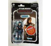 Star Wars Action Figure Cara Dune - Retro Collection 3.75-inch, The Mandalorian, Accessories, Ages 4+
