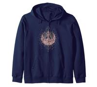 Star Wars Celestial Rose Rebel Zip Hoodie