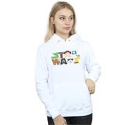 Star Wars Character Logo Hoodie In White White