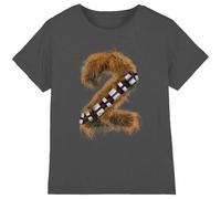 Star Wars Chewbacca 2 Unisex Kids T Shirt, Charcoal, 3-4 Years