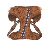 Star Wars Chewbacca Cosplay Dog Harness for Small Dogs (S) | Brown No-Pull Harness | Pet Costume