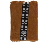 Star Wars Chewbacca Faux Fur A5 Notebook in Brown Star Wars Brown