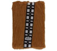 Star Wars Chewbacca Faux Fur A5 Notebook in Brown Star Wars Brown