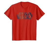Star Wars Chewbacca Logo T-Shirt, Youth, Red, 2T