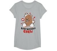Star Wars Chewbacca Lost Without Chew T-Shirt, Girls, Heather Grey, X-Small