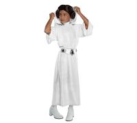 (S, White) Star Wars Childrens/Kids Princess Leia Costume