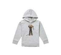 Star Wars Christmas Chewbacca Tangled Lights Youth Kids Pull-Over Hoodie, Athletic Heather Disney Grey 9-11 Years