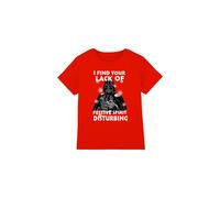 Star Wars Christmas Darth Vader Lack Of Spirit Kids T-Shirt Red | Size: 12-13 Years Star Wars Red 12-13 Years