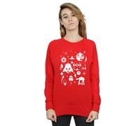 Star Wars Christmas Drations Sweatshirt In Red Red M