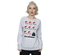 Star Wars Christmas Humbug Sweatshirt In Grey Grey XL