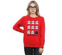 Star Wars Christmas Humbug Sweatshirt In Red Red XL