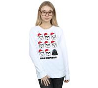 Star Wars Christmas Humbug Sweatshirt In White White M