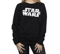 Star Wars Christmas Logo Sweatshirt In Black Black XXL