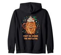 Star Wars Christmas "Meet Me Under the Mistletoe" Chewie Mug Zip Hoodie