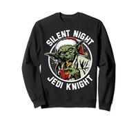 Star Wars Christmas Yoda Silent Night Jedi Knight Sweatshirt