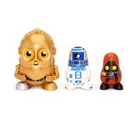 Star Wars Chubby C3PO/ R2D2/ Jawa Droids Collectable Russian Figurines Set