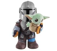 Star Wars Clan Of Two: Mandalorian & Grogu Feature Plush Teddy Green