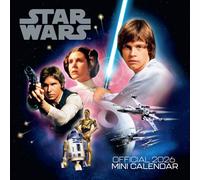 2026 CALENDAR STAR WARS CLASSIC MINI MONTH TO VIEW SQUARE WALL CALENDAR OFFICIAL PRODUCT