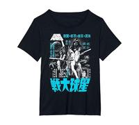 Star Wars Classic A New Hope Kanji Poster Graphic Tee T-Shirt, Women's Plus, Black, 6X